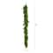 9ft. Pre-Lit Artificial Real Touch Norfolk Island Pine Garland with 50 Warm White LED Lights and Natural Look